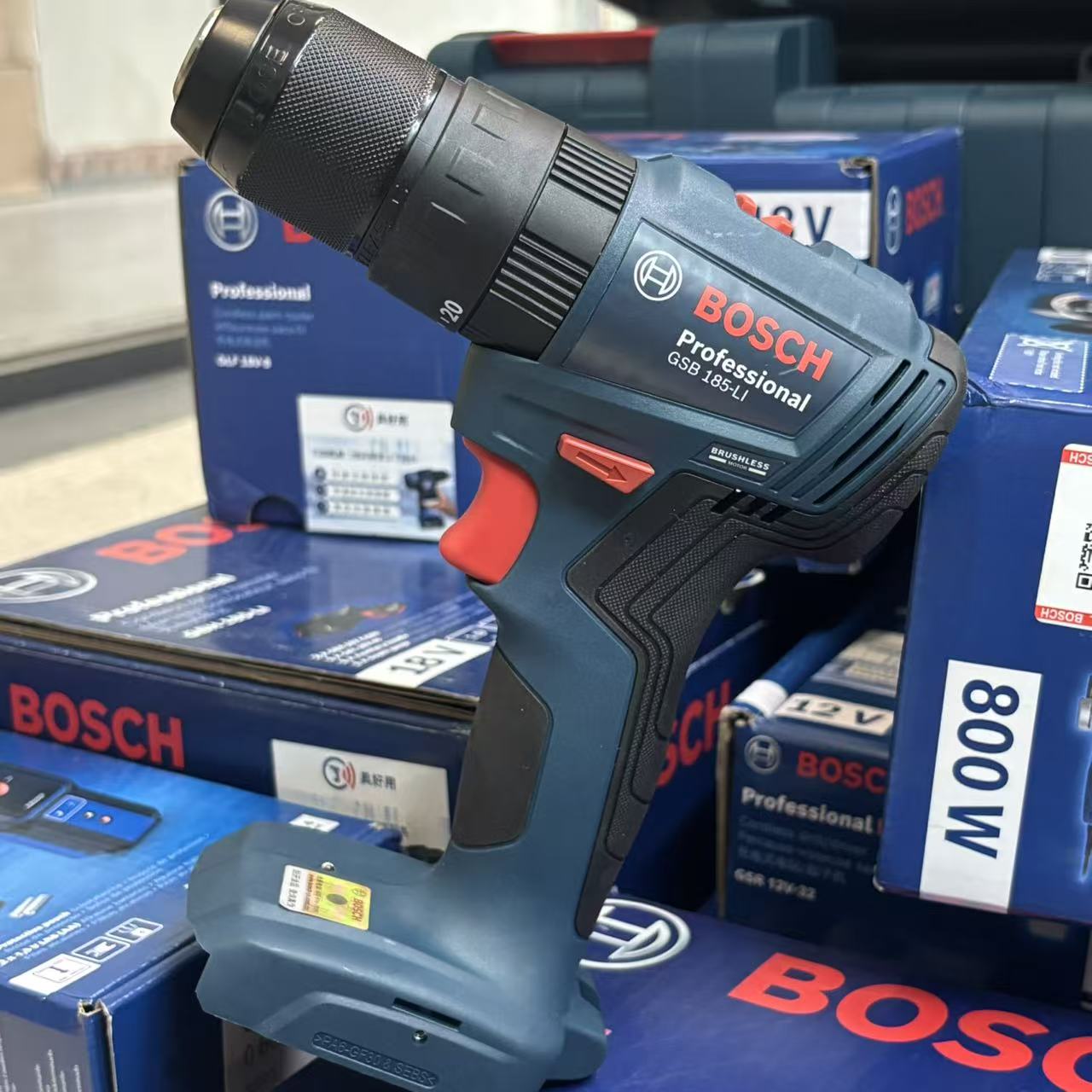 BOSCH GSB 185-LI Brushless Cor - Bosch Drill Gsb 18V 评论和价格